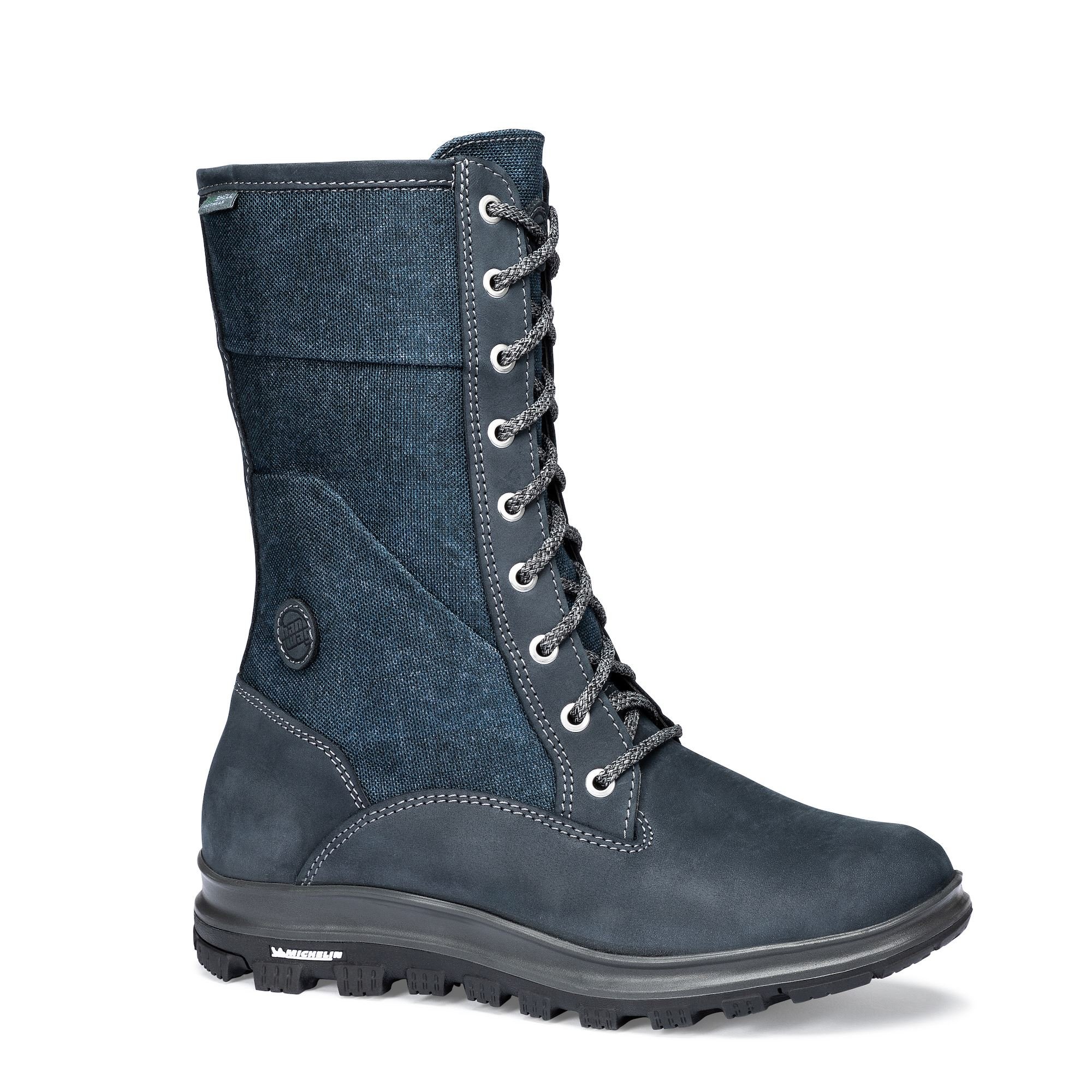 Hanwag Women's Saisa High ES Winter Boots Light Navy/Deep Grey WATSJ4170